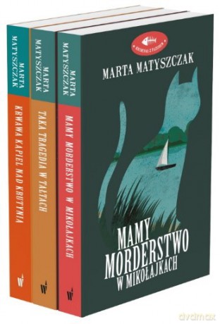Pakiet Kryminał z pazurem (Tomy 1-3) - Marta Matyszczak [KSIĄŻKA]