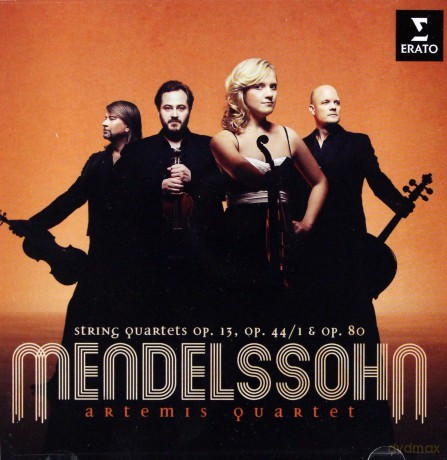 Artemis Quartet: Mendelssohn: String Quartets Op 80, 44 No. 1, 44 No. 2 [2CD]