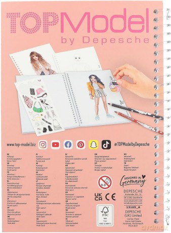 Podręczny szkicownik Top Model 13165A