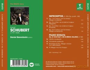 Daniel Barenboim: The Erato Story. Schubert: Sonata, D.960, Impromptus, D.935 [CD]