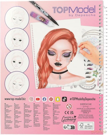 Szkicownik Make Up Top Model 13144A