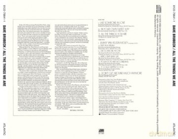 Dave Brubeck: All The Things We Are [CD]