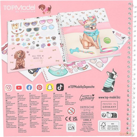 Zestaw Dress Me Up Doggy Top Model 12966A