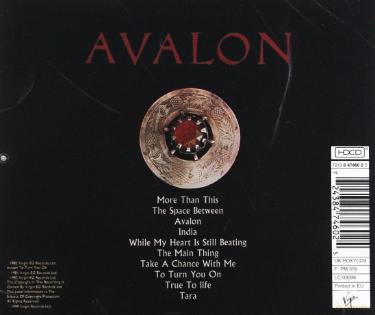 Roxy Music: Avalon [CD]