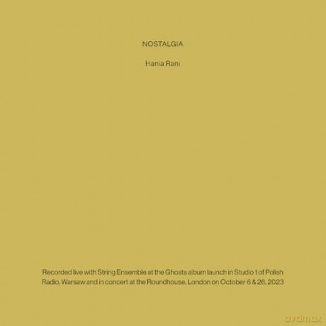 Hania Rani: Nostalgia [CD]
