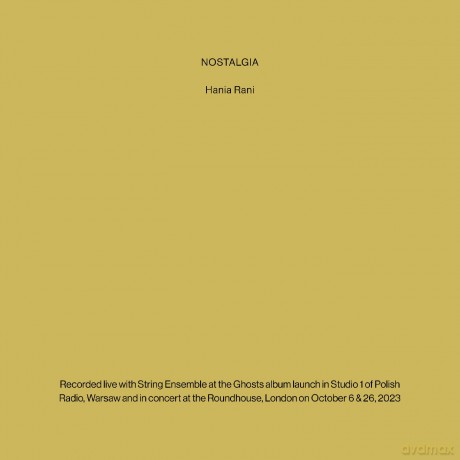 Hania Rani: Nostalgia [2xWinyl]