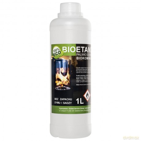 Bioalkohol bioetanol BIO paliwo do biokominka 1L