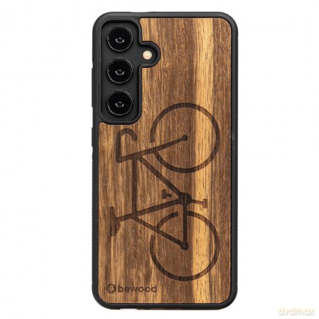 Etui Bewood Rower Limba drewniane na Samsung Galaxy A55 5G - jasnobrązowe