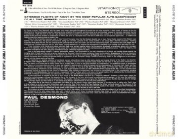 Paul Desmond: First Place Again [CD]