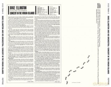 Duke Ellington: Concert In The Virgin Islands [CD]