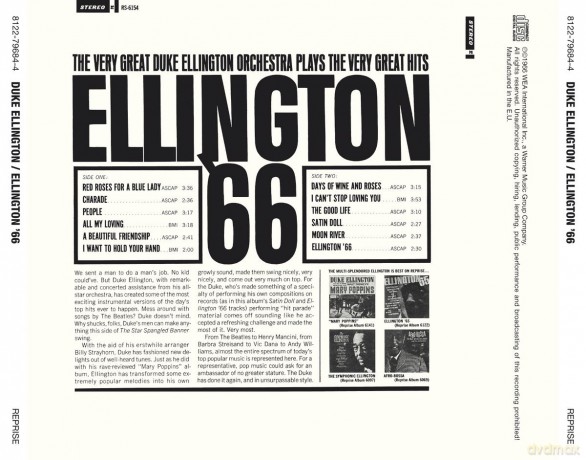 Duke Ellington: Ellington '66 [CD]