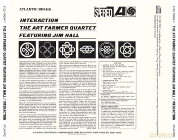 Art Farmer Quartet Featuring Jim Hall: Interaction [CD]