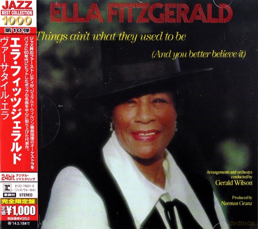 Ella Fitzgerald: Things Ain't What They Used To Be [CD]
