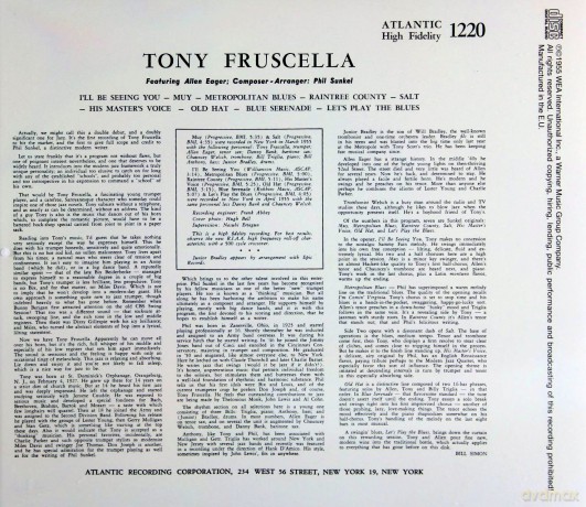 Tony Fruscella: Tony Fruscella [CD]