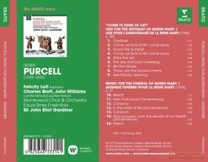 John Eliot Gardiner: The Erato Story. Purcell: Music For Queen Mary [CD]