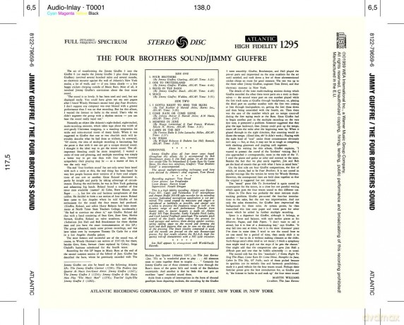 Jimmy Giuffre: The Four Brothers Sound [CD]