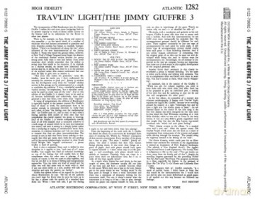 Jimmy Giuffre: Trav'lin' Light [CD]