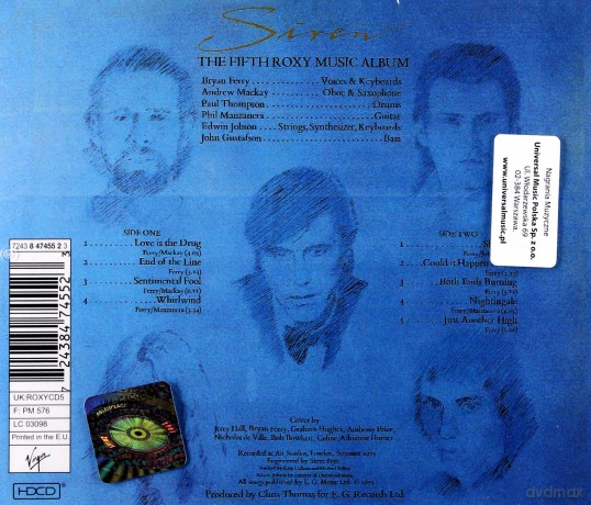 Roxy Music: Siren [CD]