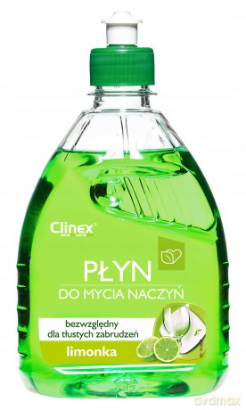 Koncetrat płyn do ręcznego mycia naczyń bez smug i zacieków CLINEX HandWash 500ML