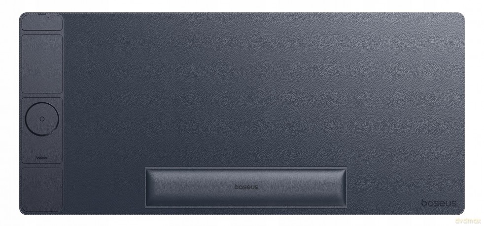Mata na biurko Baseus MagPro Series II BS-PS037 z podpórką na nadgarstki i ładowarką indukcyjną - czarna