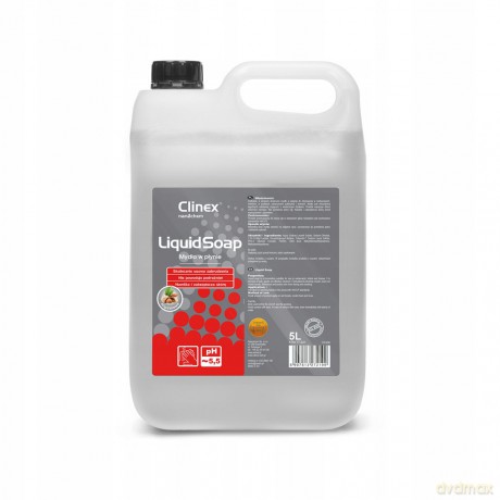 Mydło w płynie do rąk nawilżające zapach migdałowy CLINEX Liquid Soap 5L