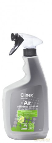 Skuteczny odświeżacz powietrza rozpylany na powierzchnie CLINEX Air - Lemon Soda 650ML