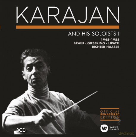 Herbert Von Karajan: The Herbert Von Karajan Collection. Concerto Recordings 1948 - 1958 [8CD]