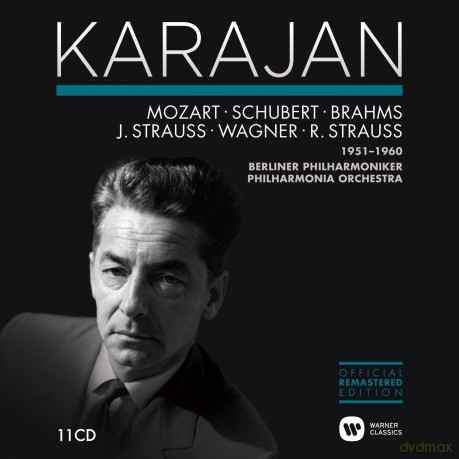 Herbert Von Karajan: The Herbert Von Karajan Collection. Mozart/Schubert/Brahms/J. Strauss/Wagner/R. Strauss [11CD]
