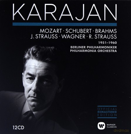 Herbert Von Karajan: The Herbert Von Karajan Collection. Mozart/Schubert/Brahms/J. Strauss/Wagner/R. Strauss [11CD]