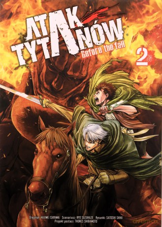 Atak Tytanów - Before the Fall (Tom 2) - Hajime Isayama [KOMIKS]