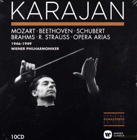 Karajan/Wiener Philharmoniker: The Herbert Von Karajan Collection. The Vienna Philharmonic Recordings 1946 - 1949 [10CD]