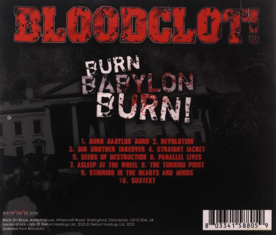 Bloodclot: Burn Babylon Burn [CD]