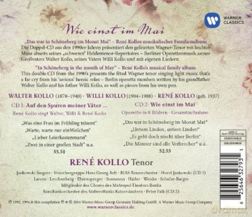 Rene Kollo: Rene Kollo - Wie Einst Im Mai [2CD]