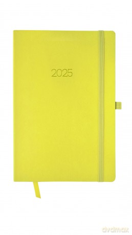 Kalendarz 2025 FLEX A5 dzienny neon KKA5DF [KALENDARZ]