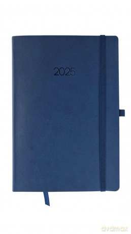 Kalendarz 2025 FLEX A5 tygodniowy granatowy KKA5TF [KALENDARZ]