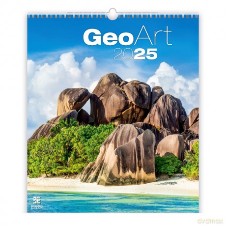 Kalendarz 2025 Geo Art ekskluzywny ścienny [KALENDARZ]