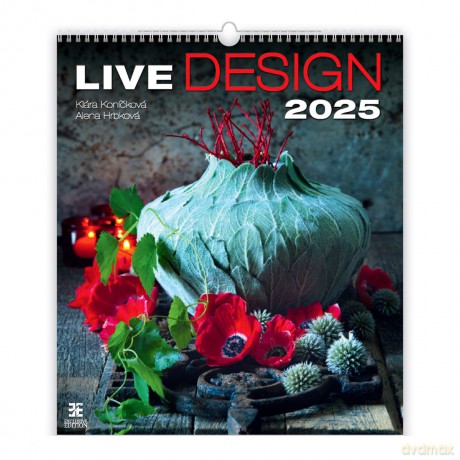 Kalendarz 2025 Live Design ekskluzywny ścienny [KALENDARZ]