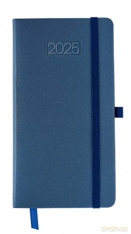Kalendarz 2025 LUX B6 tygodniowy niebieski KK-DLT L [KALENDARZ]