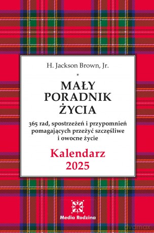 Kalendarz 2025 Mały Poradnik Życia - H. Jackson Brown Jr [KALENDARZ]