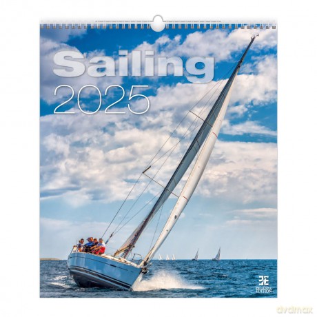 Kalendarz 2025 Sailing ekskluzywny ścienny [KALENDARZ]