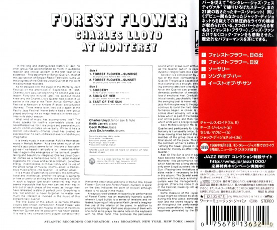 Charles Lloyd: Forest Flower [CD]