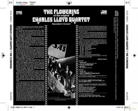 Charles Lloyd Quartet: The Flowering [CD]