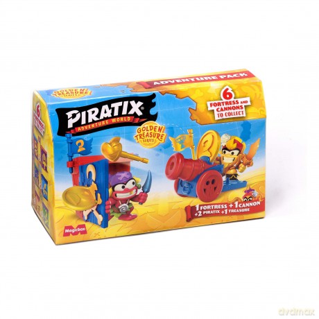 Piratix Golden Treasure Adventure Pack 1szt.mix [FIGURKA]