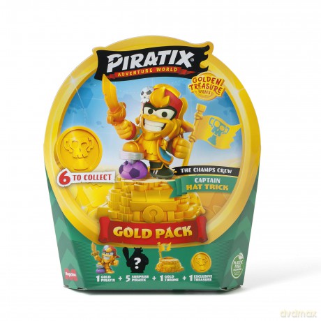 Piratix Golden Treasure Gold Pack 1szt.mix [FIGURKA]