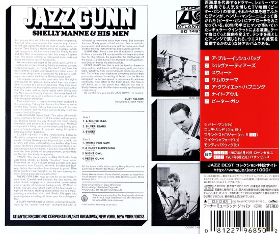 Shelly Manne And His Men: Jazz Gunn [CD]