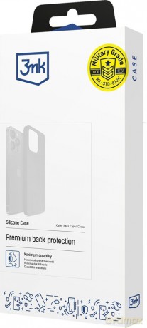 Apple iPhone 16 Plus - 3mk Silicone Case Dark Navy