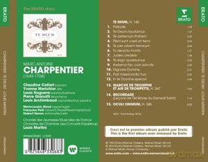Louis Martini: The Erato Story. Charpentier: Te Deum, Magnificat [CD]