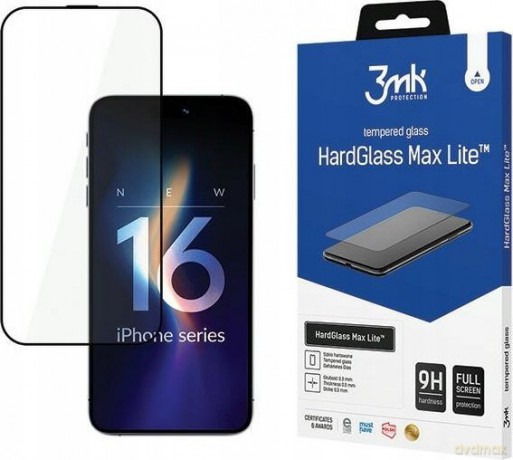 Apple iPhone 16 Pro Max - 3mk HardGlass Max Lite Black