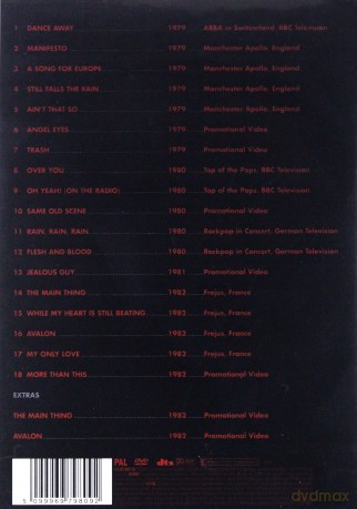 Roxy Music: The Trill Of It All: 1979-1982 [DVD]