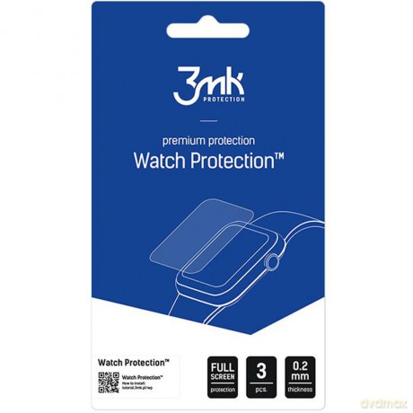 Szkło Ochronne do Garmin Fenix 8 Amoled 51mm - 3mk Watch Protection FlexibleGlass